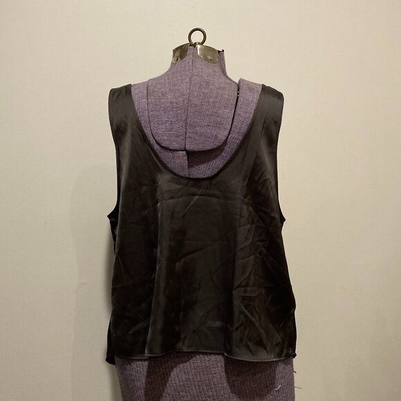 H&M Grey Satin Tank Top - Picture 4 of 5